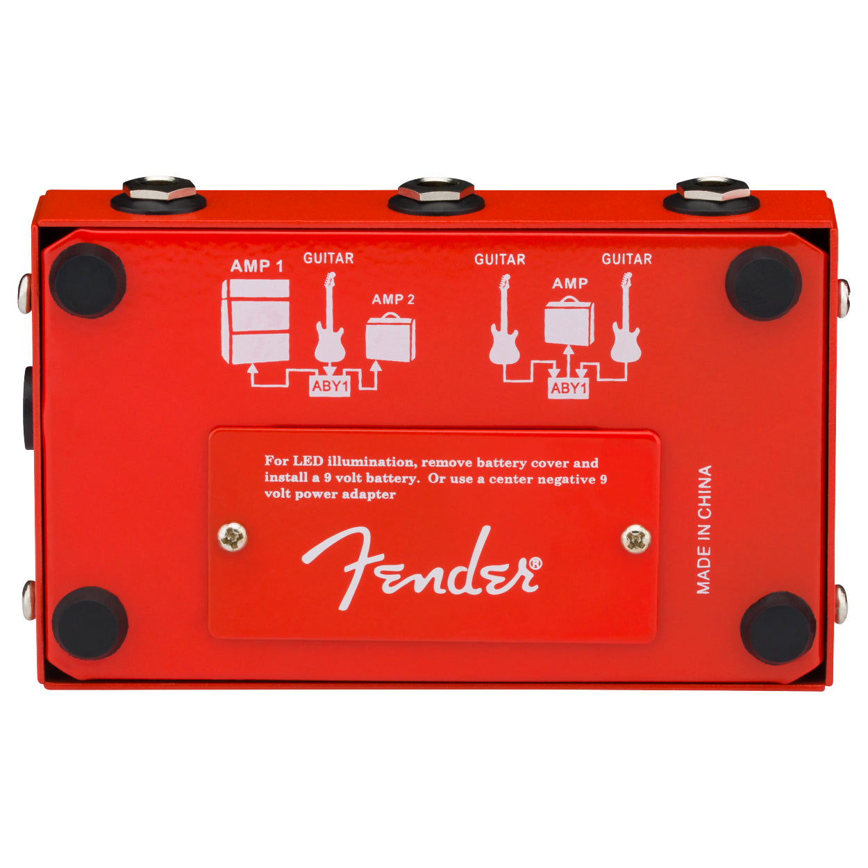 Fender Pédale ABY 2 Switch | Belgique Fender Pédale ABY 2 Switch | Belgique