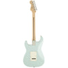 Squier Electric Guitars - Deluxe Strat MN Daphne Blue - Back