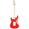 Squier - Affinity Stratocaster - Race Red - Back