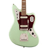 Squier Electric Guitar - Jaguar Classic Vibe - Surf Green - Front Close