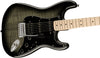 Squier Electric Guitars - Affinity Stratocaster - Flamed Maple Top - HSS - Black Burst - Angle