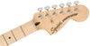 Squier Electric Guitars - Affinity Stratocaster - Flamed Maple Top - HSS - Black Burst - Headstock
