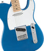 Squier Electric Guitars - Affinity Telecaster - Laurel Fingerboard - Lake Placid Blue - Angle