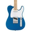 Squier Electric Guitars - Affinity Telecaster - Laurel Fingerboard - Lake Placid Blue - Front Close