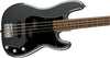 Squier - Affinity  PJ  Bass Laurel Fingerboard - Charcoal Frost - Angle