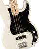 Squier - Affinity PJ Bass Maple Fingerboard - Black Pickguard - Olympic White