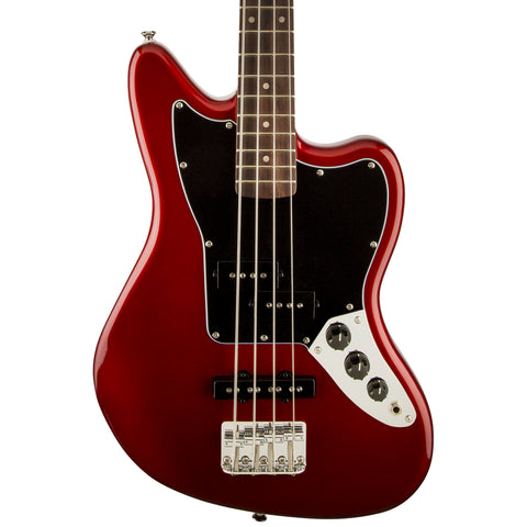 Squier - Jaguar Special SS Vintage Modified Bass - Candy Apple Red - Laurel Fingerboard