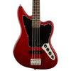 Squier - Vintage Modified Jaguar Bass Special - Crimson Red Transparent - Laurel Fingerboard - Front Close
