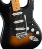 Squier Electric Guitars - 40th Anniversary Stratocaster - Vintage Edition - Wide 2 Tone Sunburst - Angle