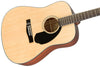 Fender Acoustic Guitars - CD-60S - Natural - Angle1