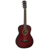 Fender Acoustic Guitars - MA-1 3/4 - Red Burst - Angle