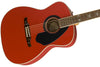 Fender Acoustic Guitars - Tim Armstrong Hellcat FRS - Ruby Red - Close