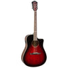 Fender Acoustic Guitars - T-Bucket 300CE - Trans Cherry - Angle