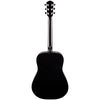 Fender Acoustic Guitars - CD-60 - Black - W/Case - Back