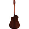 Fender Acoustic Guitars - CC-140SCE - Natural - with Case - Back