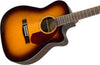 Fender Acoustic Guitars - CC-140SCE - Sunburst - with Case