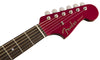 Fender Acoustic Guitars - Redondo Player - Candy Apple Red WN - Headstock