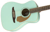 Fender Acoustic Guitars - Malibu Player - Aqua Splash - Details