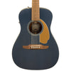 Fender Acoustic Guitars - Malibu Player - Midnight Satin - Front Close