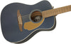 Fender Acoustic Guitars - Malibu Player - Midnight Satin - Angle