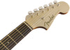 Fender Acoustic Guitars - Newporter Player - Champagne - Headstock