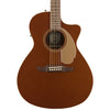 Fender Acoustic Guitars - Newporter Player - Rustic Copper - Front Close