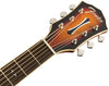 Fender Acoustic Guitars - FA235E Concert Laurel Fingerboard - Burst - Headstock