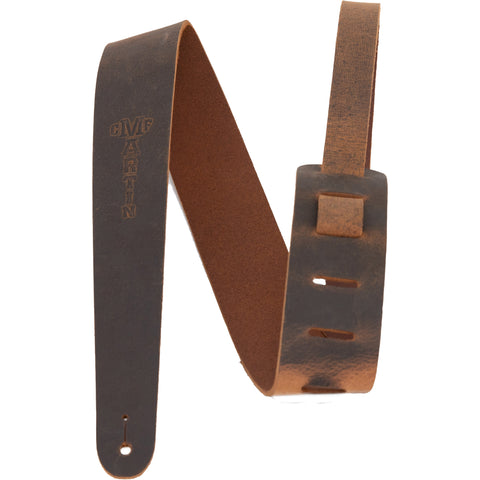 Martin Straps - 2" Leather Strap - Vintage Brown