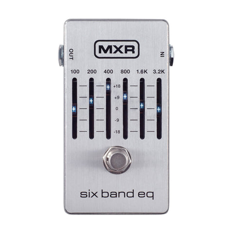 MXR Effect Pedals - 6 -Band Graphic EQ