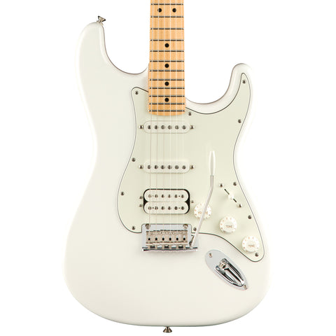 Fender Electric Guitars - Player Stratocaster - HSS Maple Fingerboard - Polar White