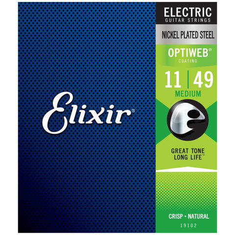 Elixir Optiweb Medium Electric Strings