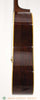 1953 Martin D-28 Acoustic guitar - bridge from side view
