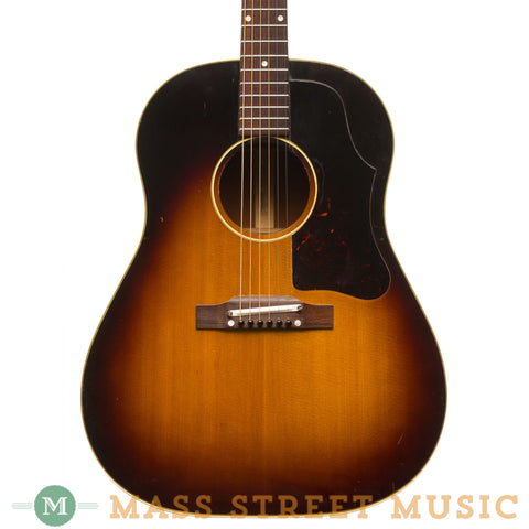 Gibson Acoustic Guitars -1959 J-45 Adj. Bridge - Front Close