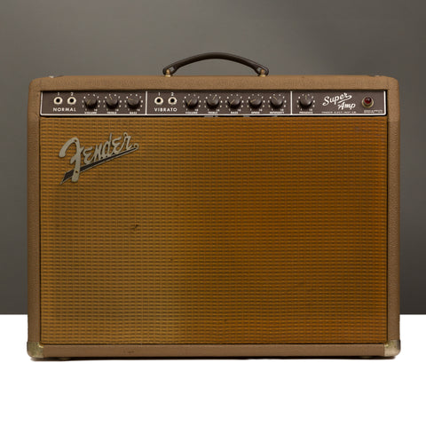 Fender Amps - 1962 Brown Super Amp 6G4