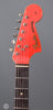 Fender Electric Guitars - 1962 Jaguar - Fiesta Red - Headstock