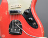 Fender Electric Guitars - 1962 Jaguar - Fiesta Red - Input Jack