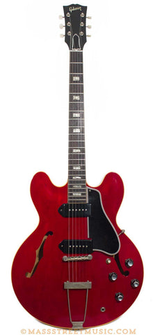 1962 Gibson ES-330 Red electric guitar - front
