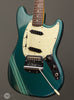 Fender Electric Guitars - 1970 Mustang - Competition Burgandy/Blue - Angle