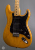 Fender Guitars - 1979 Stratocaster - Natural Hard Tail Used - Angle