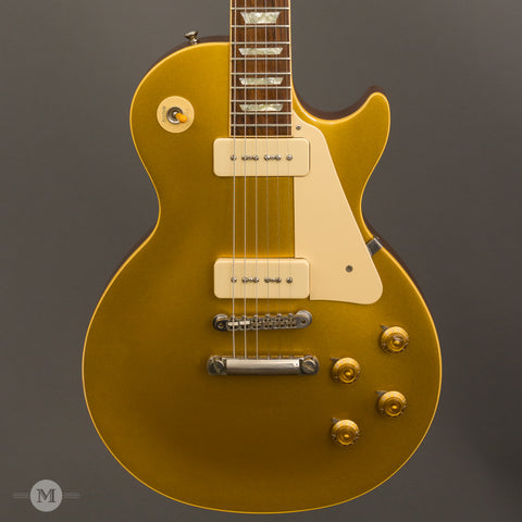 Gibson Electric Guitars - 1991 Les Paul Standard - Goldtop 1955 Reissue - Used - Front Close