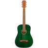 Fender Acoustic Guitars - FA-15 3/4 Sized - Green