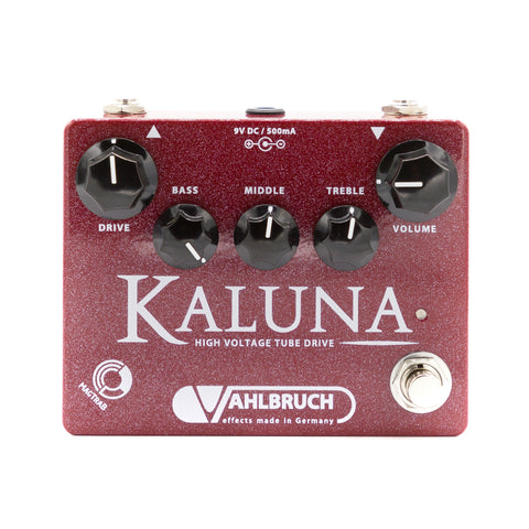 Vahlbruch Effects - KALUNA: High Voltage Tube Overdrive - High Gain Mod Limited Edition Red