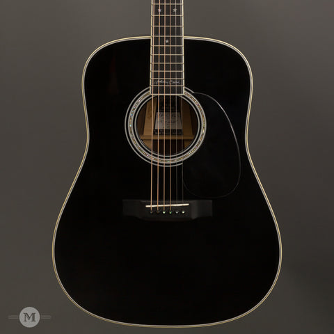 Martin Guitars - 2006 D-35 Johnny Cash Commemorative Edition - Black - Used - Front Close