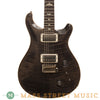 Paul Reed Smith Electric Guitars -  2014 PRS Custom 22 - Trans Black Used - Front Close