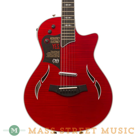 Taylor Electric Guitars - 2014 T5z Pro - Borrego Red Used - Front