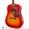 Gibson - 2014 Hummingbird Quilt Maple Cherry Burst Used - Angle