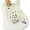 Fender Electric Guitars - Player Stratocaster - HSS Maple Fingerboard - Polar White