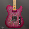 Fender Guitars - 2020 Custom Shop '68 NOS Telecaster - Pink Paisley - Used - Front Close