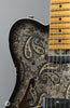 Fender Guitars - 2020 Custom Shop LTD Double Esquire Thinline Custom - Relic Aged Black Paisley - Used - Details