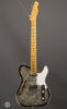 Fender Guitars - 2020 Custom Shop LTD Double Esquire Thinline Custom - Relic Aged Black Paisley - Used - Front